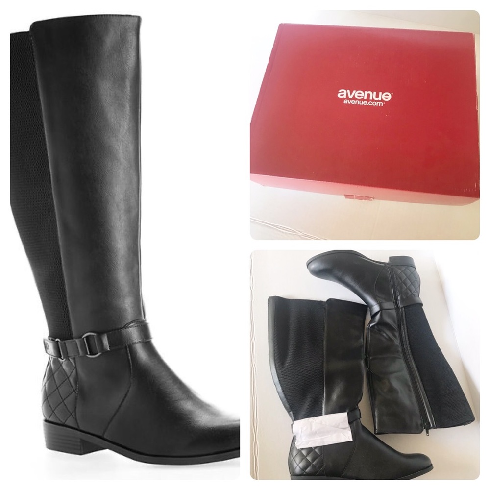 Avenue | New In Box Tyler Quilted Tall Boots 10W